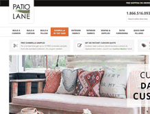 Tablet Screenshot of patiolane.com